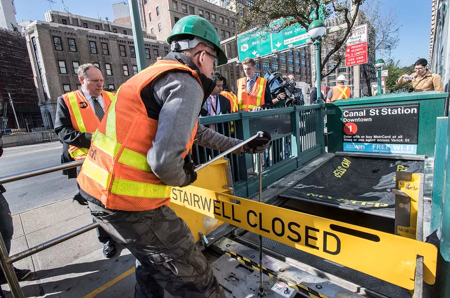 ILC Dover’s Stairwell FlexGate Implemented and Tested in New York City